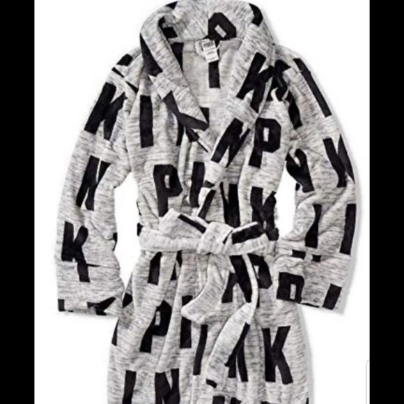 Pink Victoria Secret Robe grey/black size XS/S